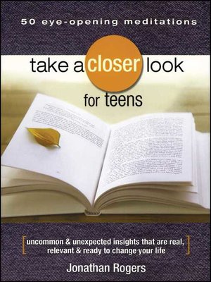 cover image of Take a Closer Look for Teens